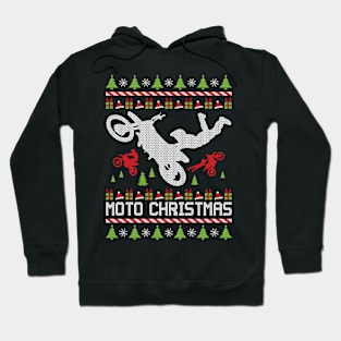 MOTO CHRISTMAS BIKER Hoodie